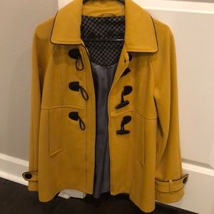 Steve Madden Mustard Peacoat